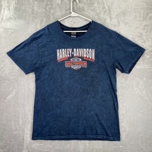 Harley-Davidson Motorcycles T-Shirt men's XL Graphic Tee Crew Neck Biker Grunge